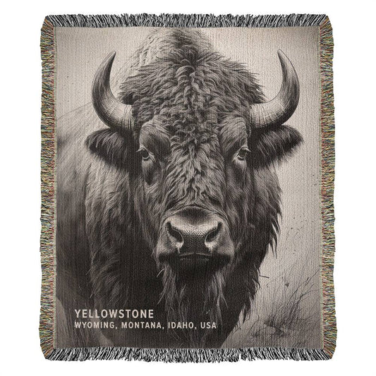 Yellowstone Heirloom Woven Blanket