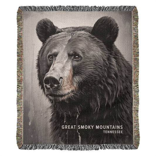 Great Smoky Mountain Heirloom Woven Blanket