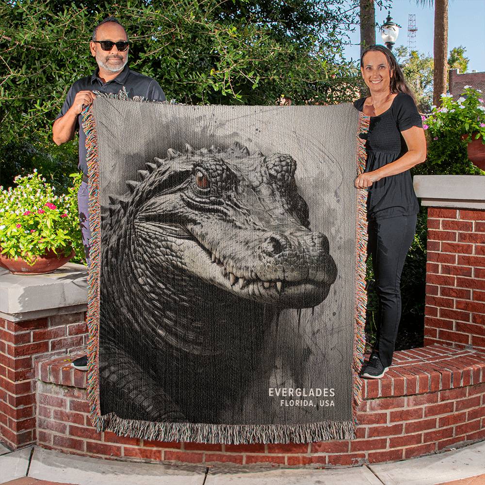 Everglades Heirloom Woven Blanket